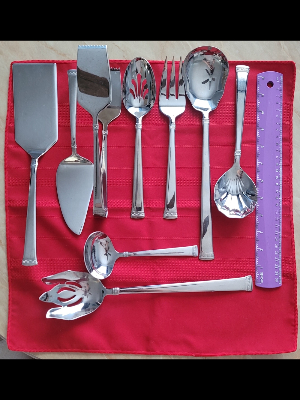 Wedgwood Silver Serving Utensil Set
